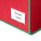 Honey Can Do Red Holiday Light Storage Box